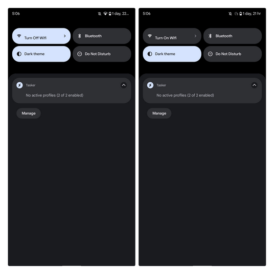 alternar el estado de wifi